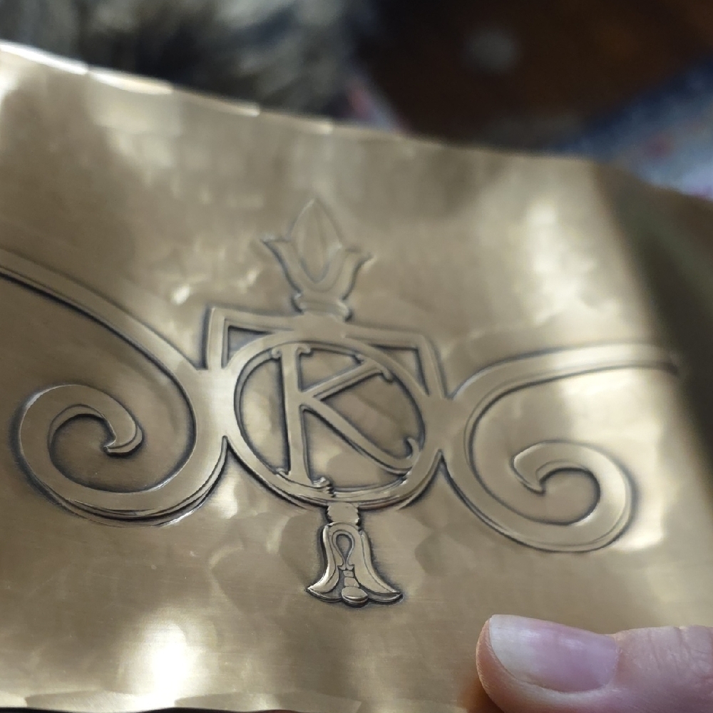 Solid Bronze Tray - Picture 7 of 7